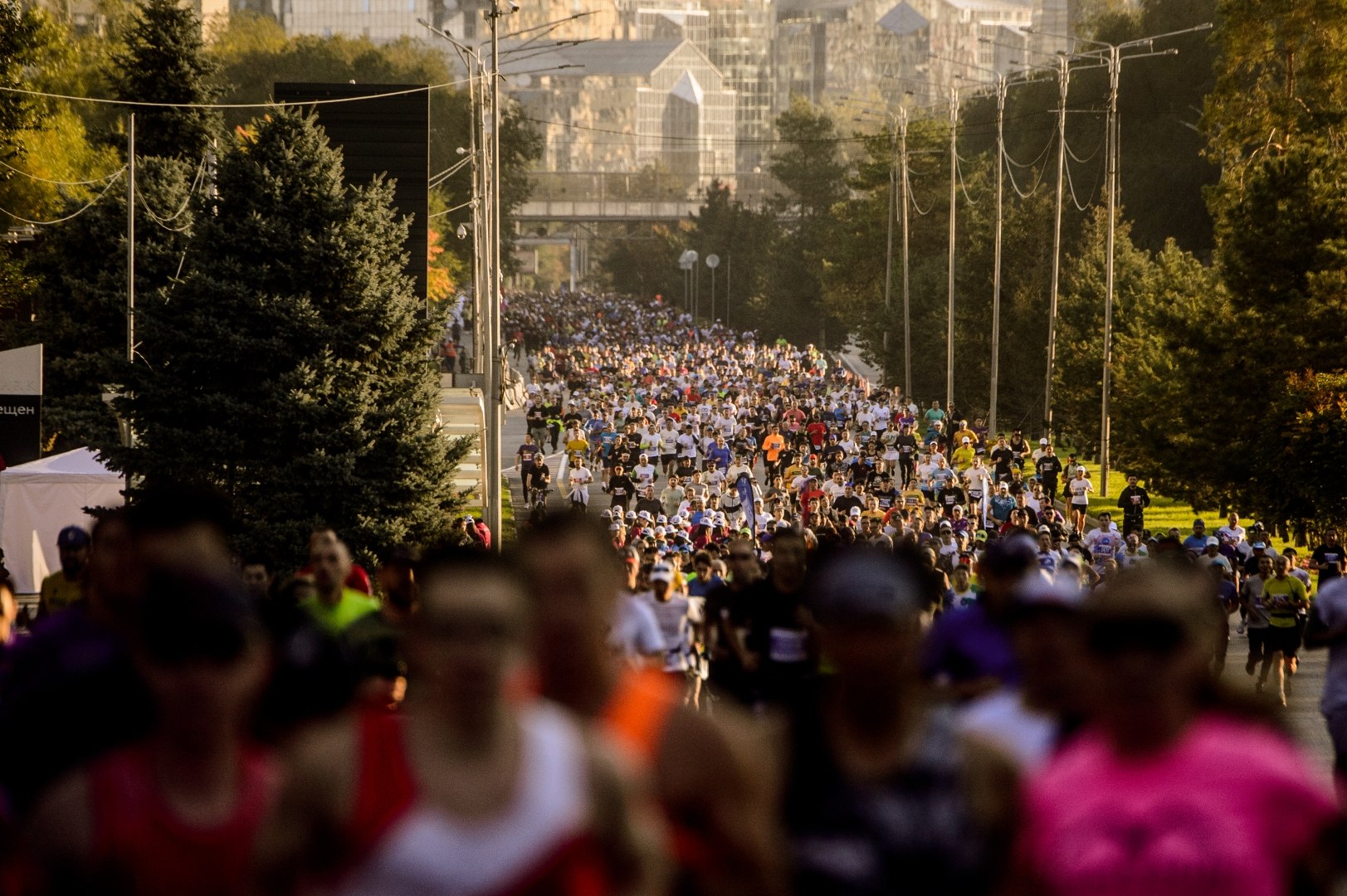 Участники Almaty Marathon 2026 на дистанции 21,1 км