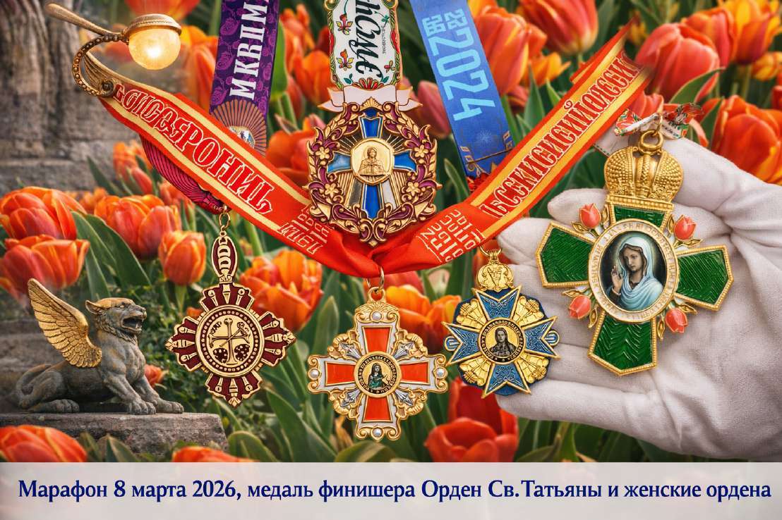 Медаль с Орденом Святой Татьяны