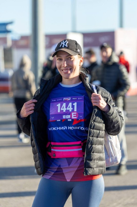 Участница Марафона Нижний Новгород со стартовым номером 1441