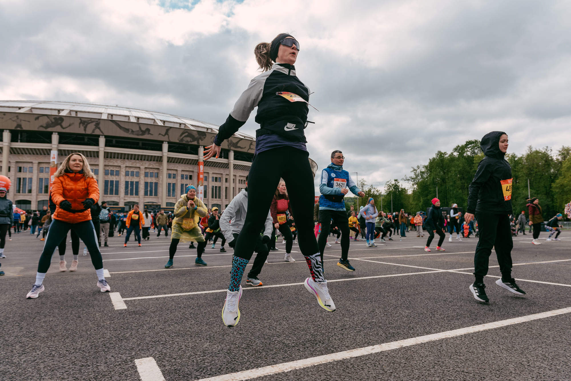Московский полумарафон 2026 — атмосфера забега